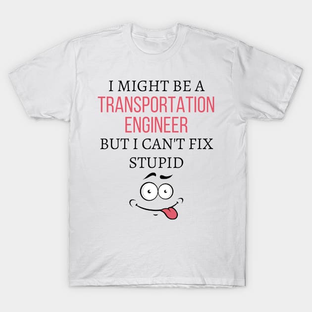 Transportation engineer T-Shirt by Mdath